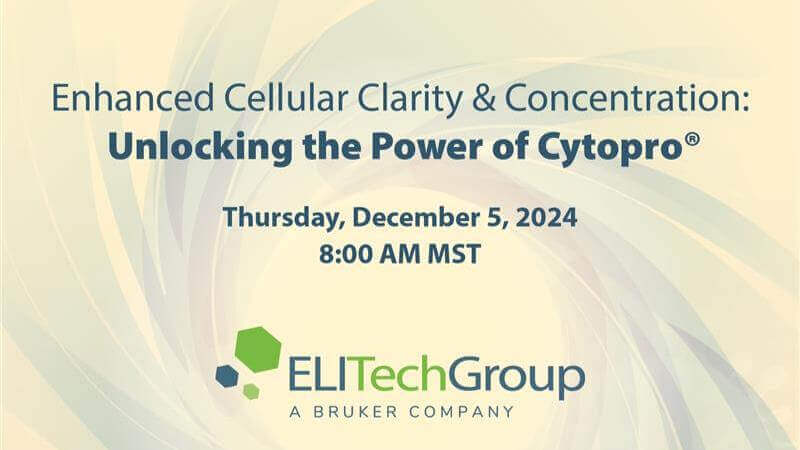 Webinar: Enhanced Cellular Clarity and Concentration: Unlocking the Power of Cytopro
